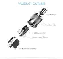 Load image into Gallery viewer, LSS L20 Atomizer Tank with Ceramic Wick Coil