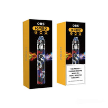 Load image into Gallery viewer, OBS KFB2 AIO Vape Pen Starter Kit w/ Built in Battery & Mini Cube Subtank (2ml, 1500mah)