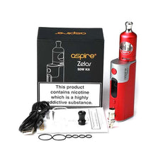 Load image into Gallery viewer, Aspire Zelos 50W Mod Kit w/ Nautilus 2 Tank - 2.0ml (2500mAh)