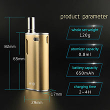 Load image into Gallery viewer, Hibron H10 Oil Vaporizer Starter Kit for Concentrates (650mAh)