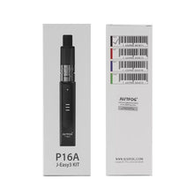 Load image into Gallery viewer, Justfog P16A Starter Kit w/ J-Easy 3 Mod (900mAh)