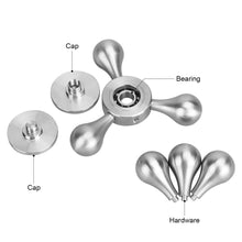 Load image into Gallery viewer, Molecule Fidget Spinner w/ 6-Node Hexagonal Detachable Arms