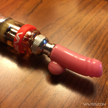 Load image into Gallery viewer, Artisan Penis Drip Tips - Handmade Glass Dick (510)