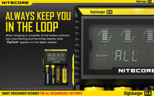 Load image into Gallery viewer, Nitecore D4 Universal Battery Charger Intellicharger 4-Bay LCD Display
