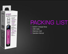 Load image into Gallery viewer, Efest SLIM K1 Intelligent Battery Charger
