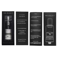 Load image into Gallery viewer, Mr. Bald T Ceramic Dry Herb and Wax Atomizer
