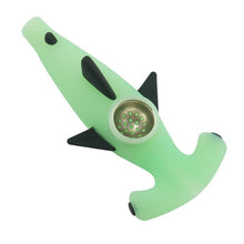 Load image into Gallery viewer, Silicone Shark Pipe with Removable Glass Bowl
