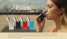 Load image into Gallery viewer, Yocan Flick Concentrate Cartridge Vape &amp; Juice Box Mod Kit (650mAh)

