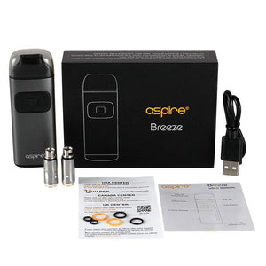 Aspire Breeze Starter Kit All-in-One E-Liquid Vape (650mAh)