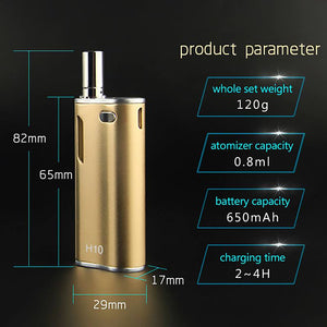 Hibron H10 Oil Vaporizer Starter Kit for Concentrates (650mAh)