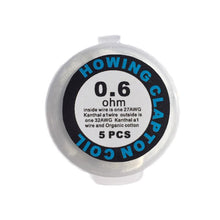 Load image into Gallery viewer, Howing Clapton Coils for RDA (5-Pack)
