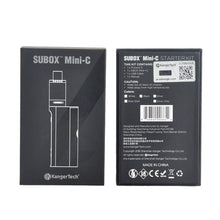 Load image into Gallery viewer, Kanger Subox Mini-C Mod Starter Kit w/ Protank 5 Atomizer - 3ml
