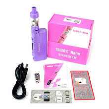 Load image into Gallery viewer, Kanger Subox Nano Starter Kit Kbox Mod w/ Subtank Nano Atomizer - 3ml
