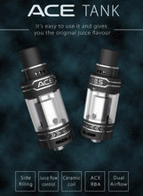 Load image into Gallery viewer, OBS ACE Tank Atomizer (ceramic coil, side-filling)
