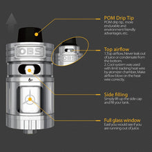Load image into Gallery viewer, OBS Engine Mini RTA Rebuildable Tank Atomizer

