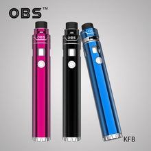 Load image into Gallery viewer, OBS KFB Vape Pen Mod w/ Sub Ohm Atomizer Tank
