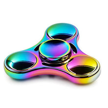 Load image into Gallery viewer, Rainbow Fidget Spinner Spectrum Tri-Spinner
