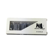 Load image into Gallery viewer, Seego Smoking Dragon DQH Plus Dual Quartz Heater Coil (5 pack)
