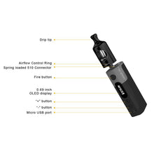 Load image into Gallery viewer, Aspire Zelos 50W Mod Kit w/ Nautilus 2 Tank - 2.0ml (2500mAh)
