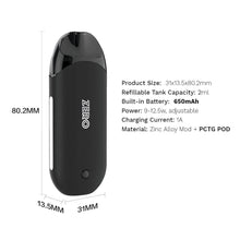 Load image into Gallery viewer, Vaporesso Renova Zero Pod System Starter Kit Vape Device (650mAh)
