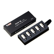 Load image into Gallery viewer, Yocan NYX Coils, QDC Quartz Dual Coil or Ceramic Donut (5 pack)
